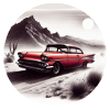 Red Classic Car