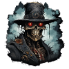 Steampunk Zombie Cowboy