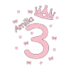 Amilia's third birthday