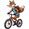 Mountain Biking Fox