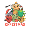 Dragon Christmas Tree Merry Christmas