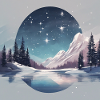 Postkarten Winterlandschaft