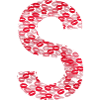 Lettre S - cadeau initial prénom