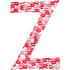 Lettre Z - bisous idée cadeau