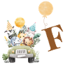 Letter F Safari