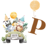 Letter P Safari