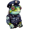Chameleon Policewoman