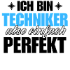Perfekter Techniker