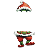 Weihnachtsoutfit Bonus Papa Elf