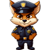 Renard policier