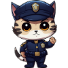 Cat Policeman