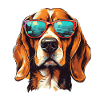 Beagle Cool - Chien Beagle