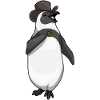 Penguin Groom Wedding Ring