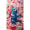 Giant pastel gummy bears