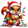 Festive Squirrel