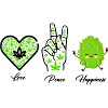 Love, Peace and Happiness