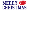 Football Festive Mood Merry Christmas