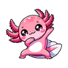 Dabbing Axolotl Dab Salamandre