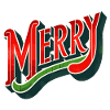 Festive 'MERRY'