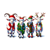 Frohe Ziegenparade