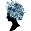 Fleurs bleues