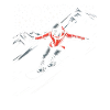 Snowboard Snowboarder Snowboarding Sternenhimmel