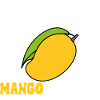 Mango Frucht Mango