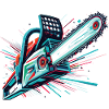 Vector Polygon Chainsaw