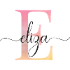 E| Monogramme | Nom | Élisa|Aquarelle