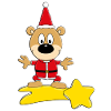 BÄR - STERNSCHNUPPE - WEIHNACHTEN
