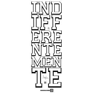 Indifferentemente (nero)