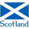 Scotland Flag with text