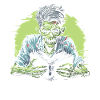 Bookworm Bookworm Zombie