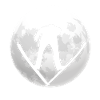 Skieur pleine lune