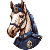 Cheval de police