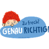 Das Sams Zu Frech? Geanu Richtig!