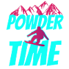 powder time Snowboarding