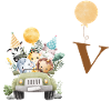 Letter V Safari