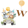 Letter W Safari
