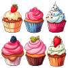 Cupcakes, Cupcake, Candy, Baked Goods