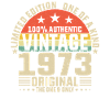 Chemise d’anniversaire 1973