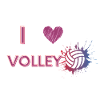 I LOVE VOLLEYBALL