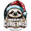 Paresseux de Noël