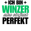 Perfekter Winzer