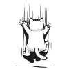 Cat Scratch Catlove Funny Animals