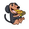 Coonhound Dog Pizza