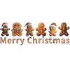 Merry Christmas Gingerbread Man