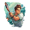 Tennis Player - Illustration