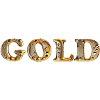 GOLD Shiny Golden Liquid Drops