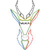 SPRINGBOK OUTLINE COLOUR WHTSHRT